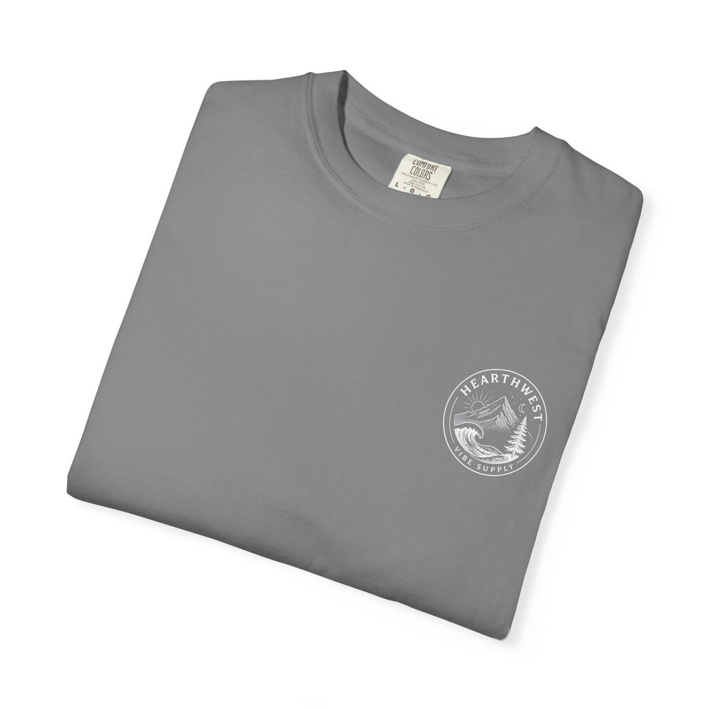 Adventure Graphic T-Shirt — Hearthwest Mountain & Wave Tee