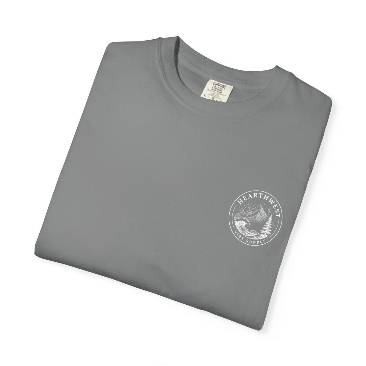 Adventure Graphic T-Shirt — Hearthwest Mountain & Wave Tee