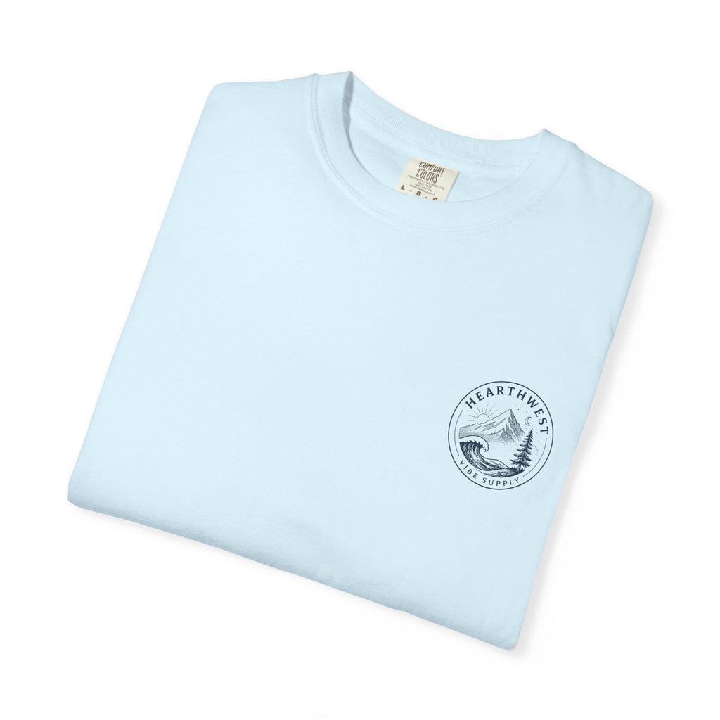 Adventure Graphic T-Shirt — Hearthwest Mountain & Wave Tee