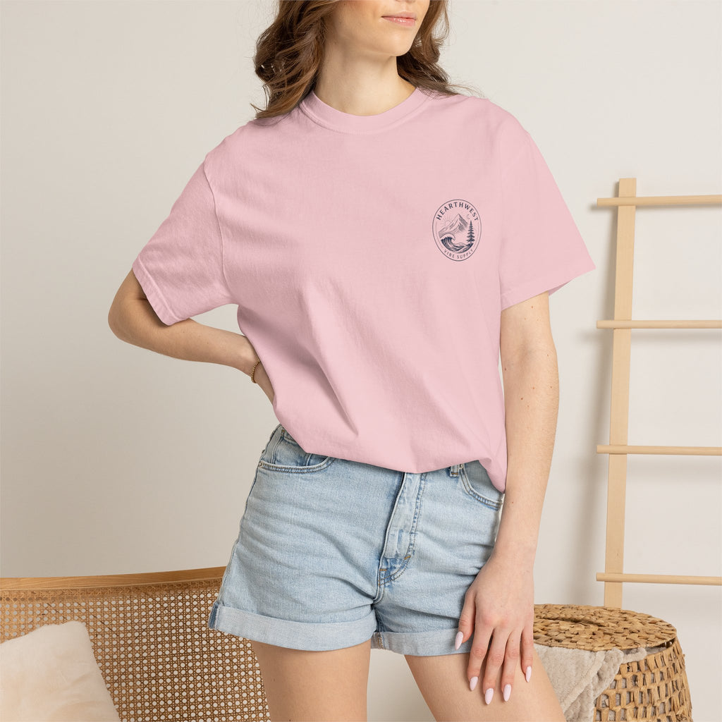 Adventure Graphic T-Shirt — Hearthwest Mountain & Wave Tee