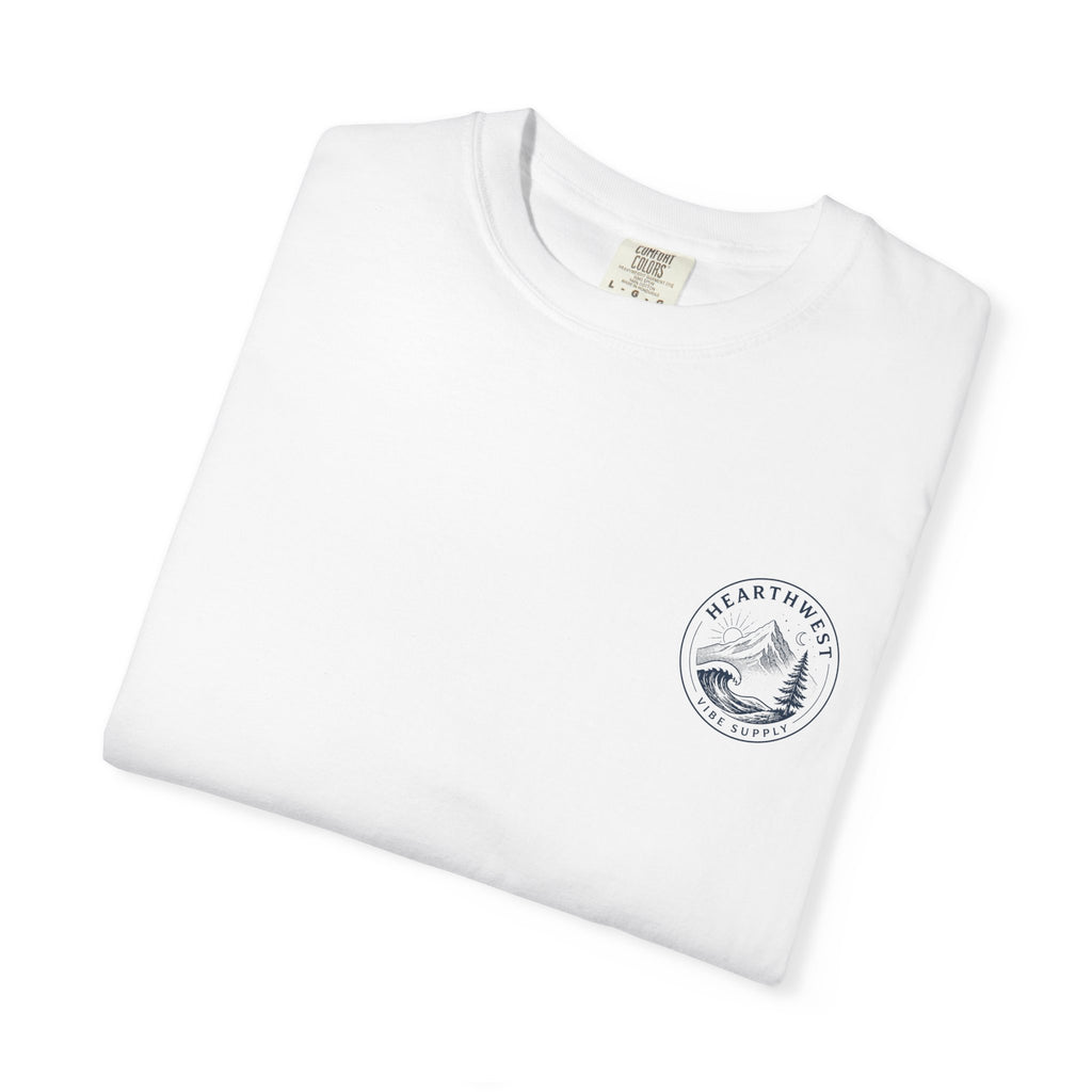 Adventure Graphic T-Shirt — Hearthwest Mountain & Wave Tee