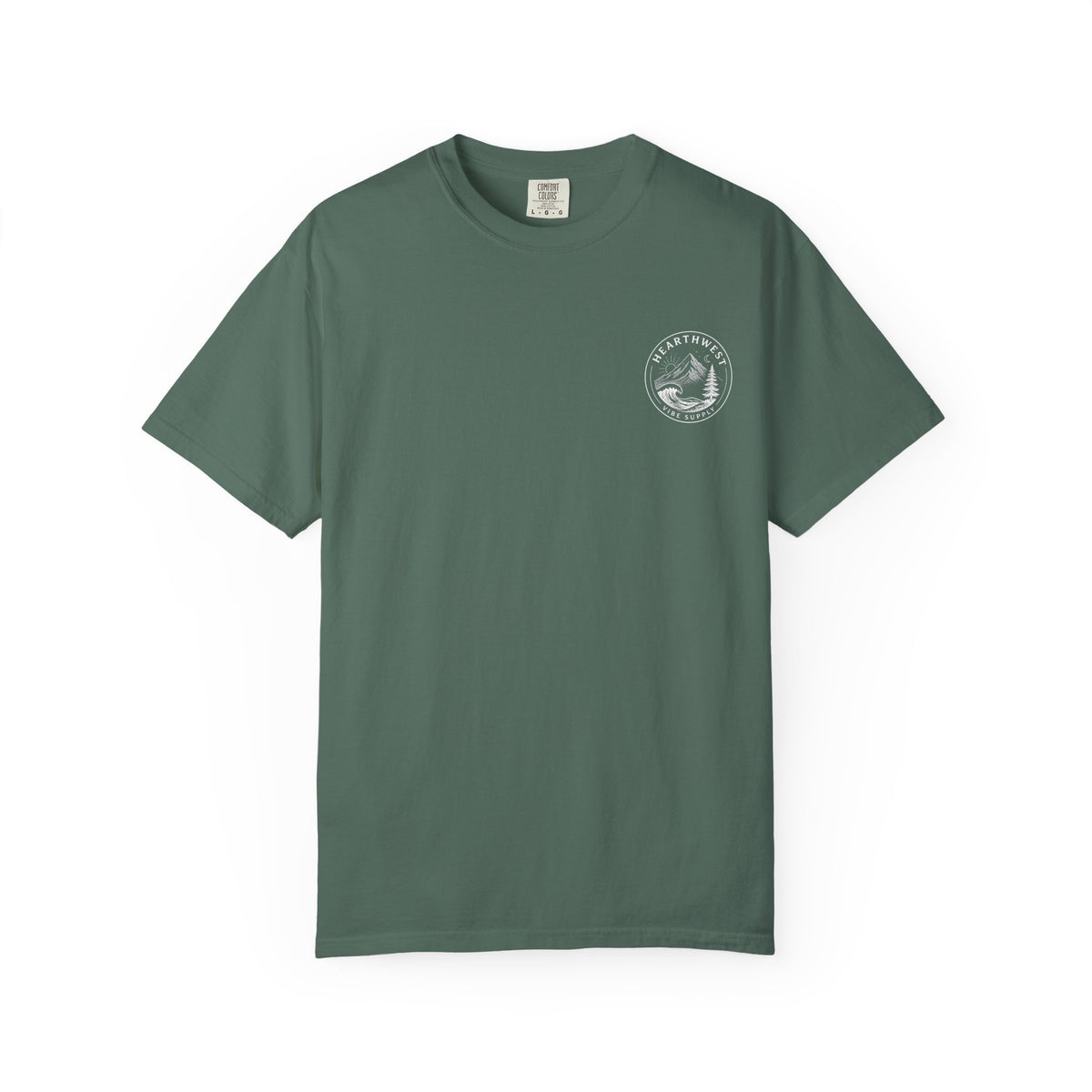 Adventure Graphic T-Shirt — Hearthwest Mountain & Wave Tee