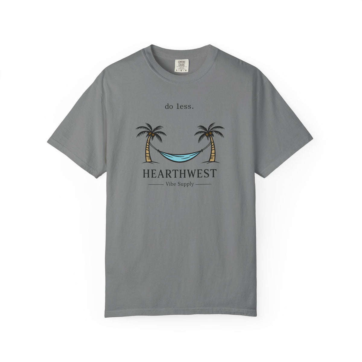 Do Less Hammock T-Shirt — Hearthwest Relaxed Beach Tee