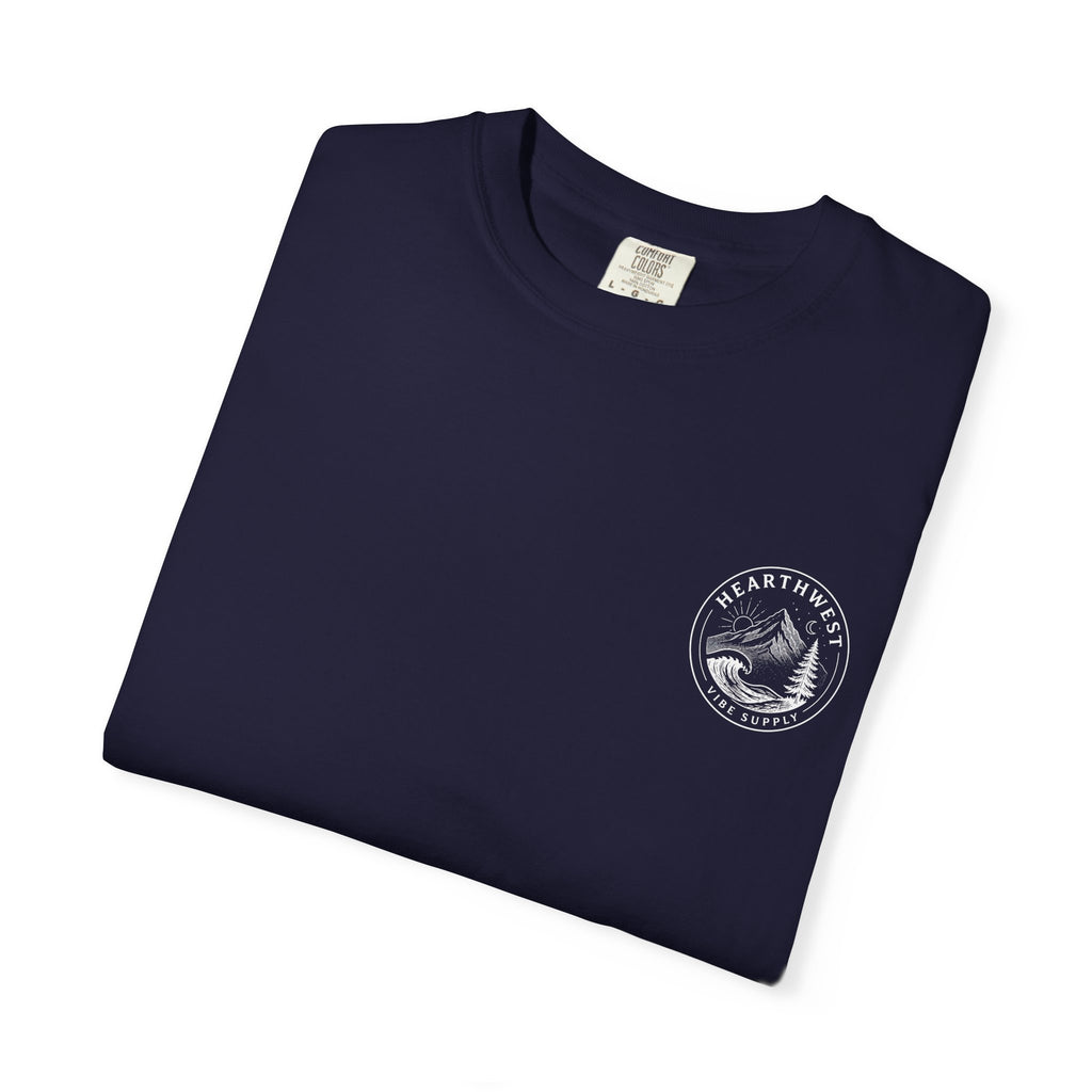Adventure Graphic T-Shirt — Hearthwest Mountain & Wave Tee
