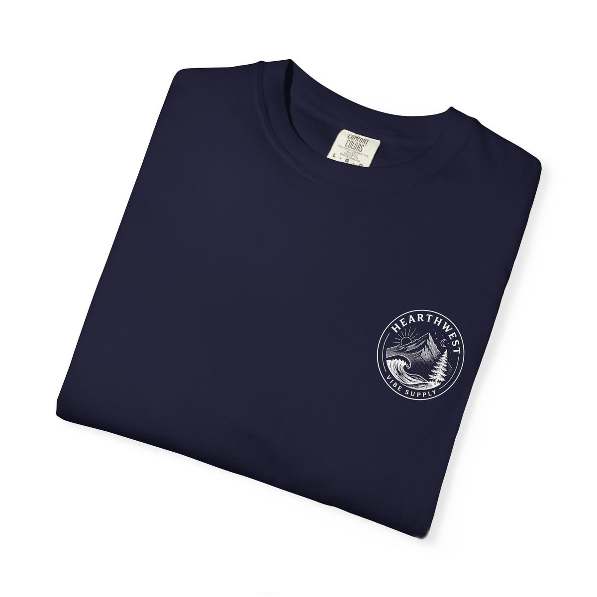 Adventure Graphic T-Shirt — Hearthwest Mountain & Wave Tee