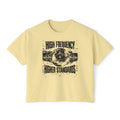 High Frequency Higher Standards | Women's Rave Crop Tee