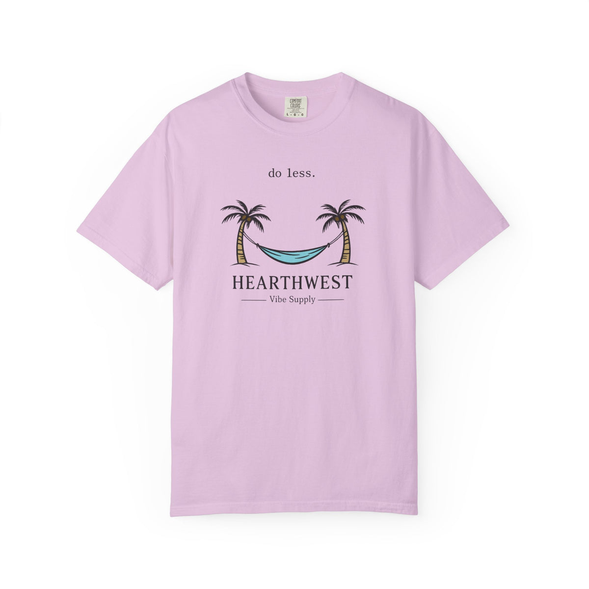 Do Less Hammock T-Shirt — Hearthwest Relaxed Beach Tee