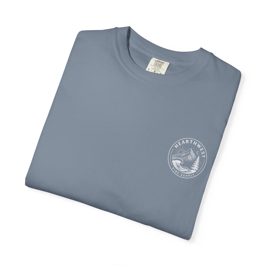 Adventure Graphic T-Shirt — Hearthwest Mountain & Wave Tee
