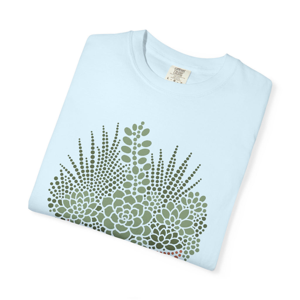 Succulent Basket T-Shirt — “Thicc & Thriving” Plant Lover Tee