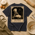 Vintage Tarot Tee — "The Proof" Skeleton Chef Graphic Crewneck