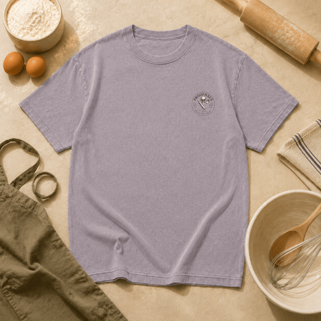 Vintage Tarot Tee — "The Starter" Skeleton Chef Graphic Crewneck