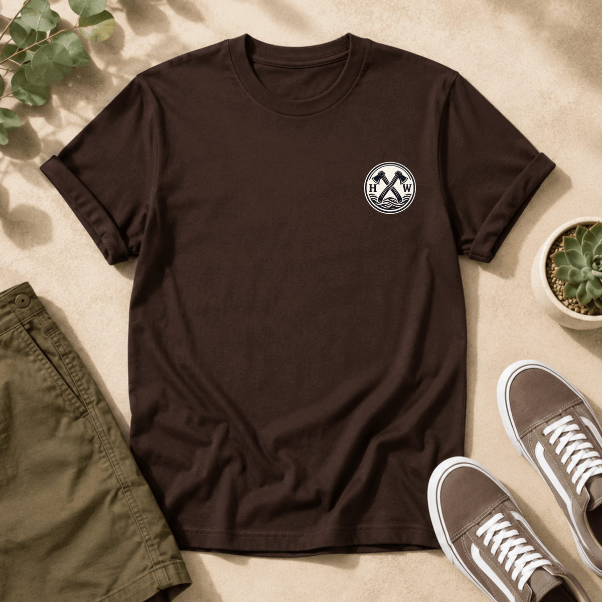 Paul Bunyan T‑Shirt — Hiking & Outdoor Logo Tee