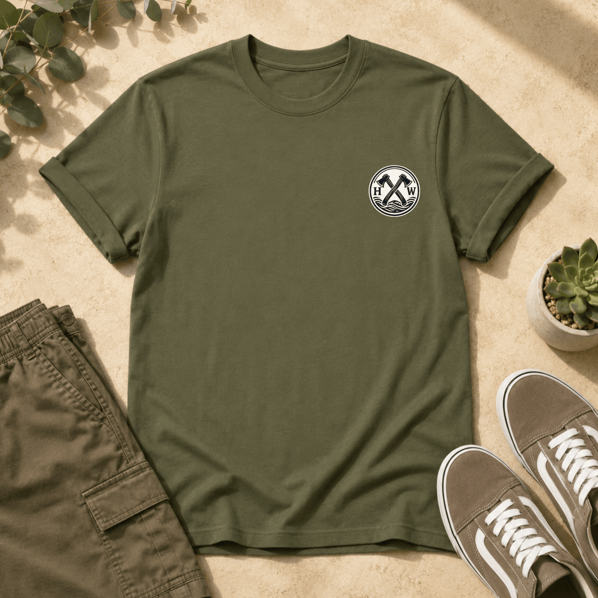 Paul Bunyan T‑Shirt — Hiking & Outdoor Logo Tee