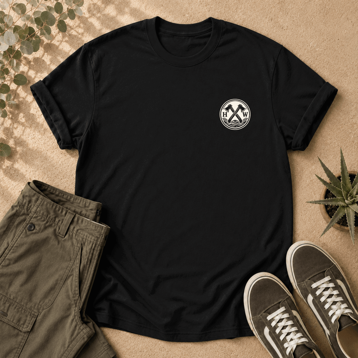 Paul Bunyan T‑Shirt — Hiking & Outdoor Logo Tee