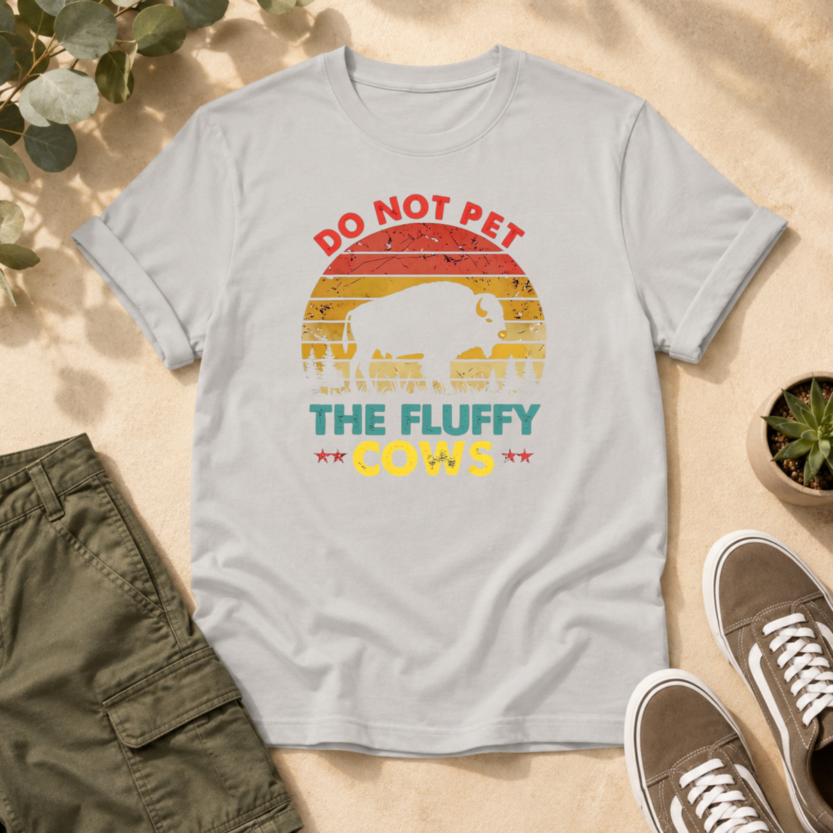 Do Not Pet - The Fluffy Cows T-Shirt
