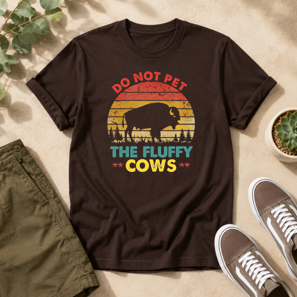 Do Not Pet - The Fluffy Cows T-Shirt