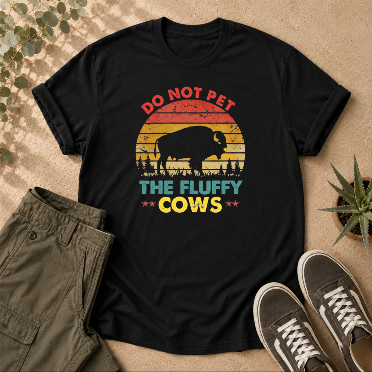 Do Not Pet - The Fluffy Cows T-Shirt