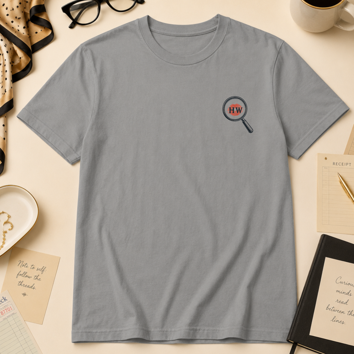 Plot Lost Tee — ADHD Bookish Graphic T-Shirt