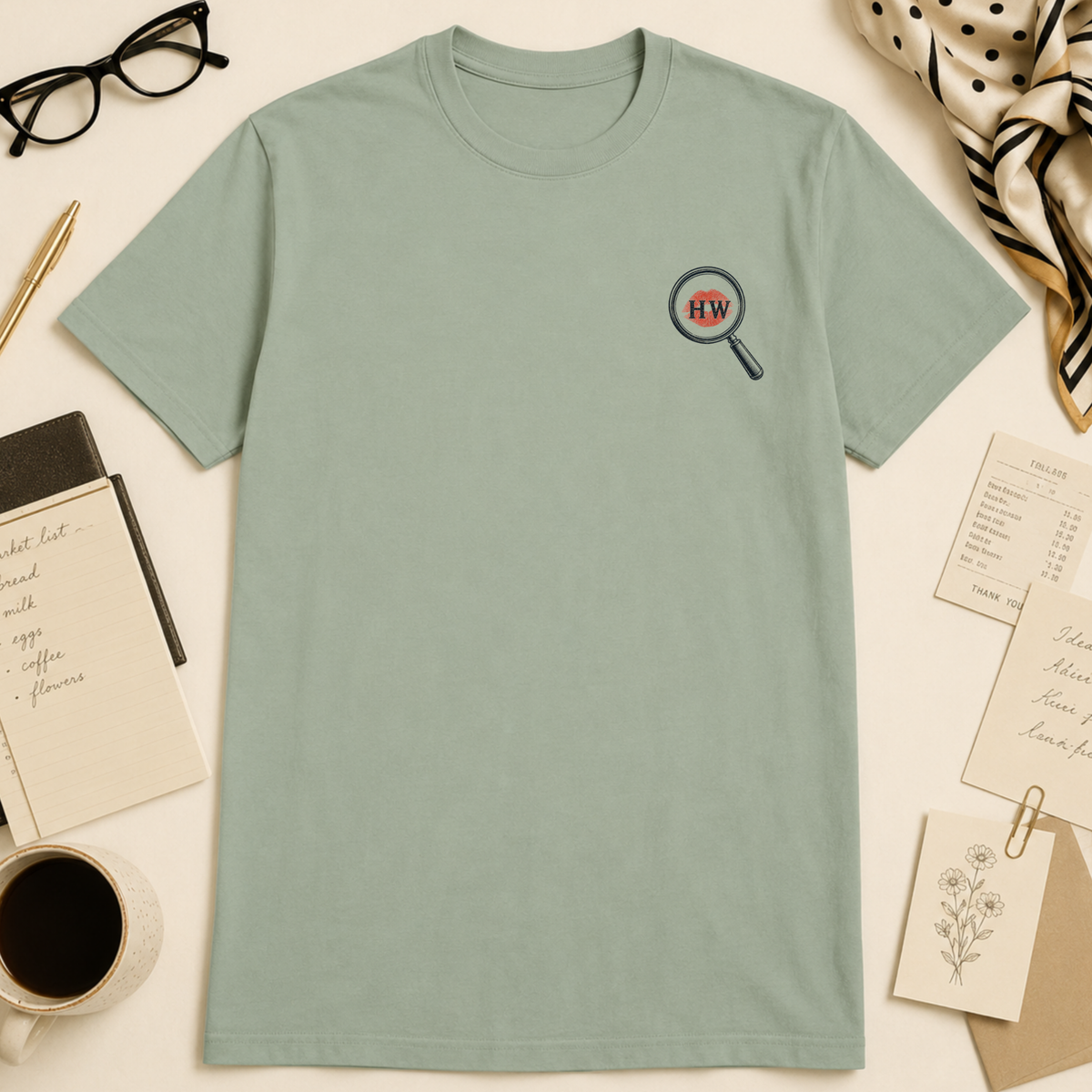 Plot Lost Tee — ADHD Bookish Graphic T-Shirt