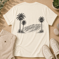 T-Shirt — HearthWest Palm Tree Graphic (Back Print)