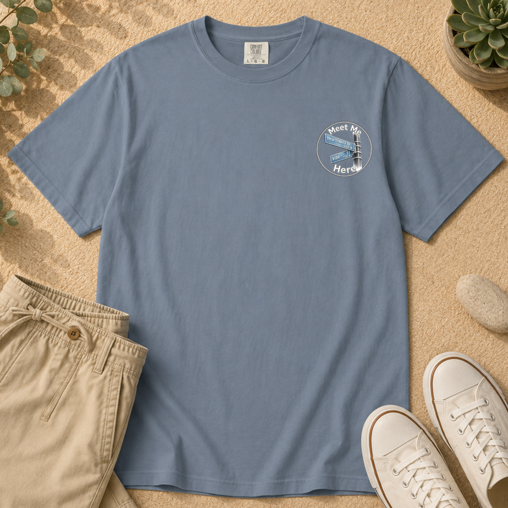 T-Shirt — HearthWest Palm Tree Graphic (Back Print)
