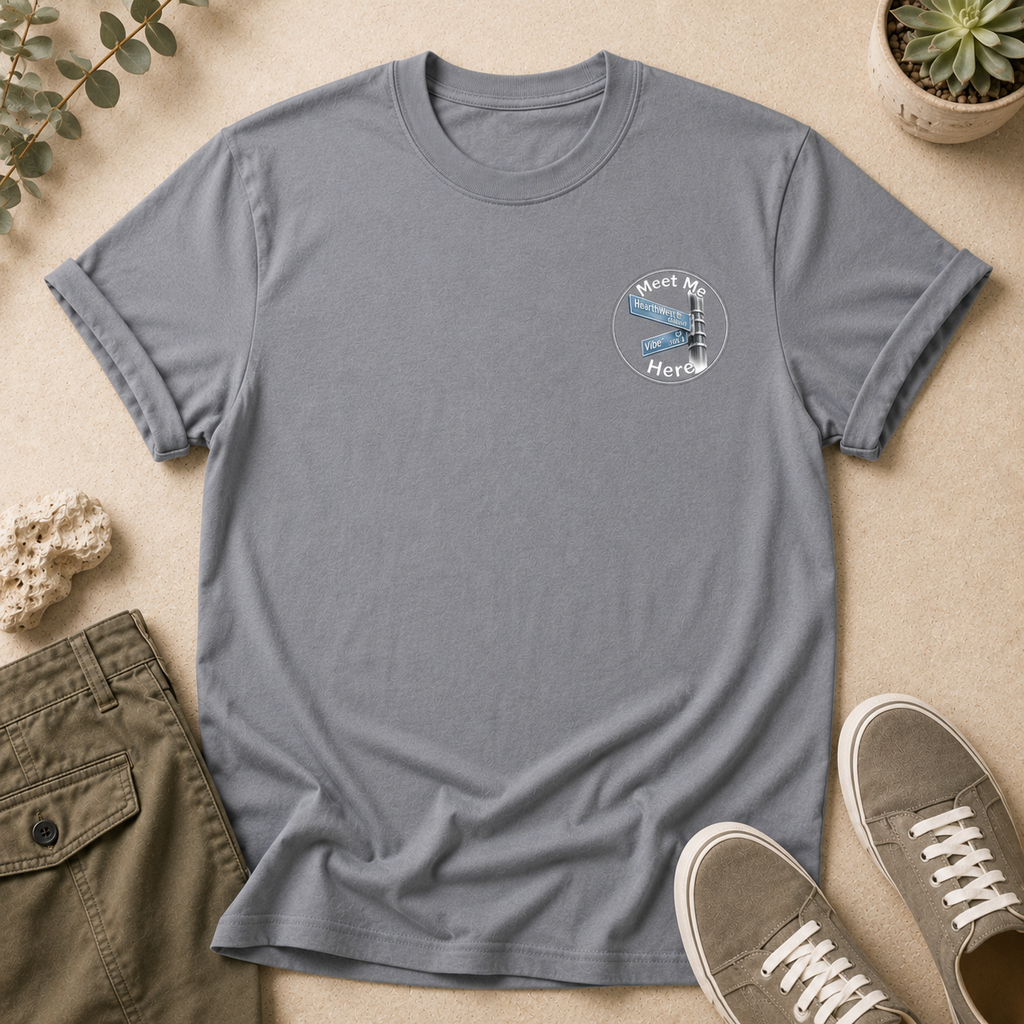T-Shirt — HearthWest Palm Tree Graphic (Back Print)