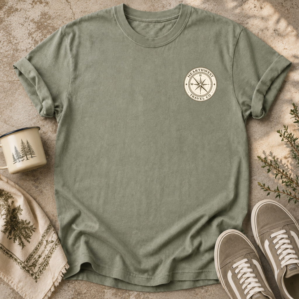 Great Smoky Mountains Poster T-Shirt — National Park Vintage Travel Tee