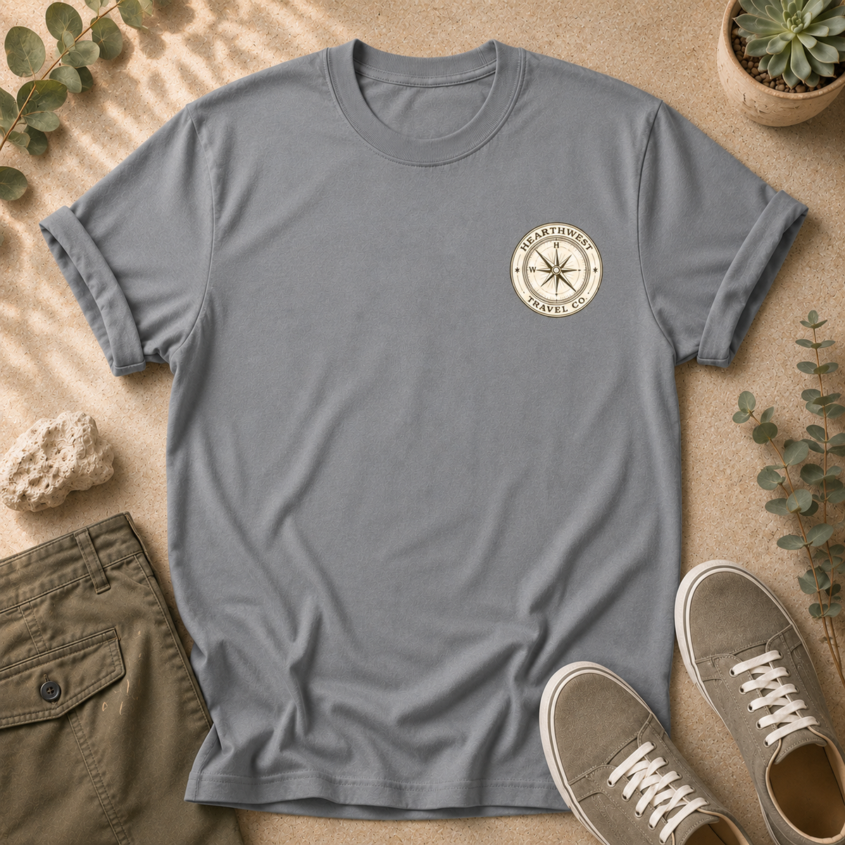 Seaside Oregon Vintage Beach T‑Shirt
