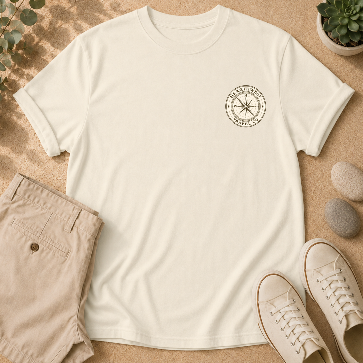 Seaside Oregon Vintage Beach T‑Shirt