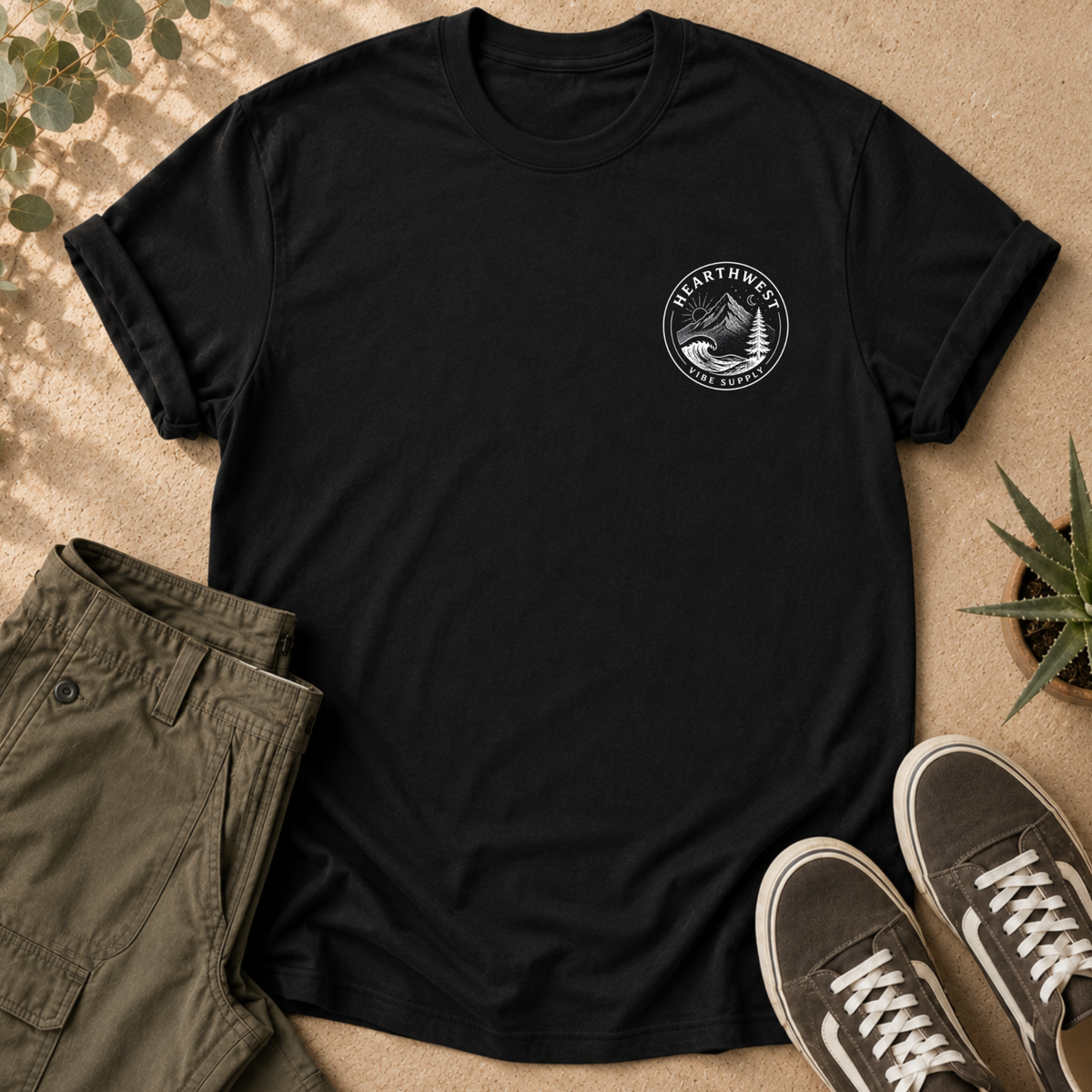 Surf Vintage Poster T-Shirt — San Onofre 1939 Graphic Tee