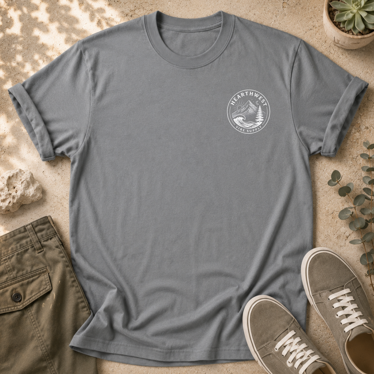 Surf Vintage Poster T-Shirt — San Onofre 1939 Graphic Tee