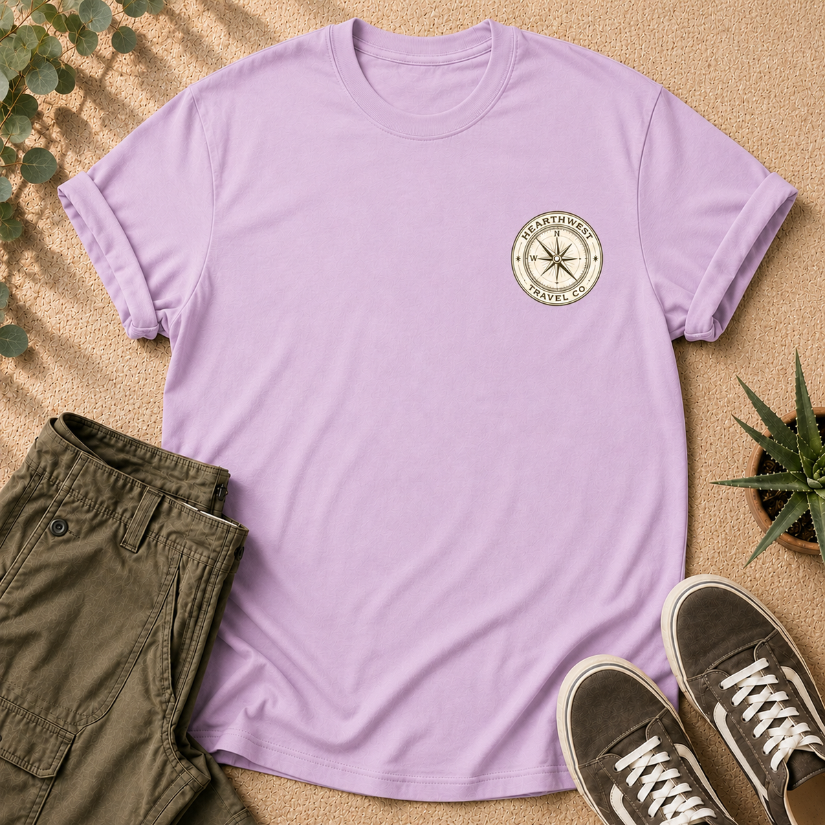 Redwood Empire Tour T-Shirt — Vintage Southern Pacific Poster Tee