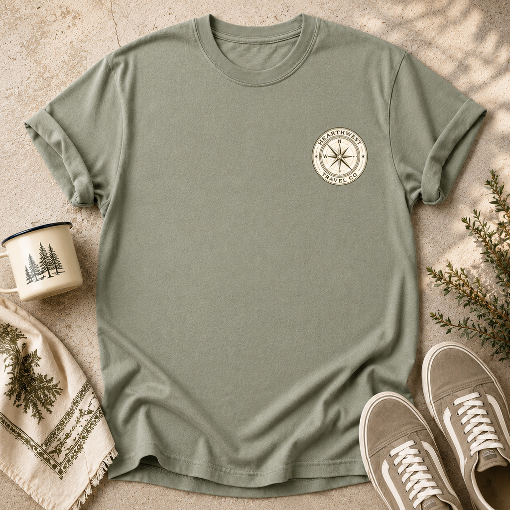 Redwood Empire Tour T-Shirt — Vintage Southern Pacific Poster Tee