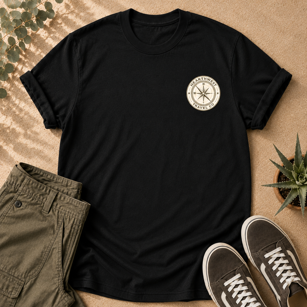 Redwood Empire Tour T-Shirt — Vintage Southern Pacific Poster Tee
