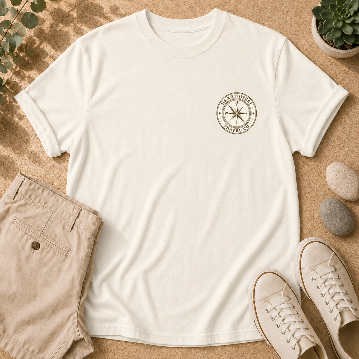 Land of Pueblos Vintage Travel Poster T-Shirt