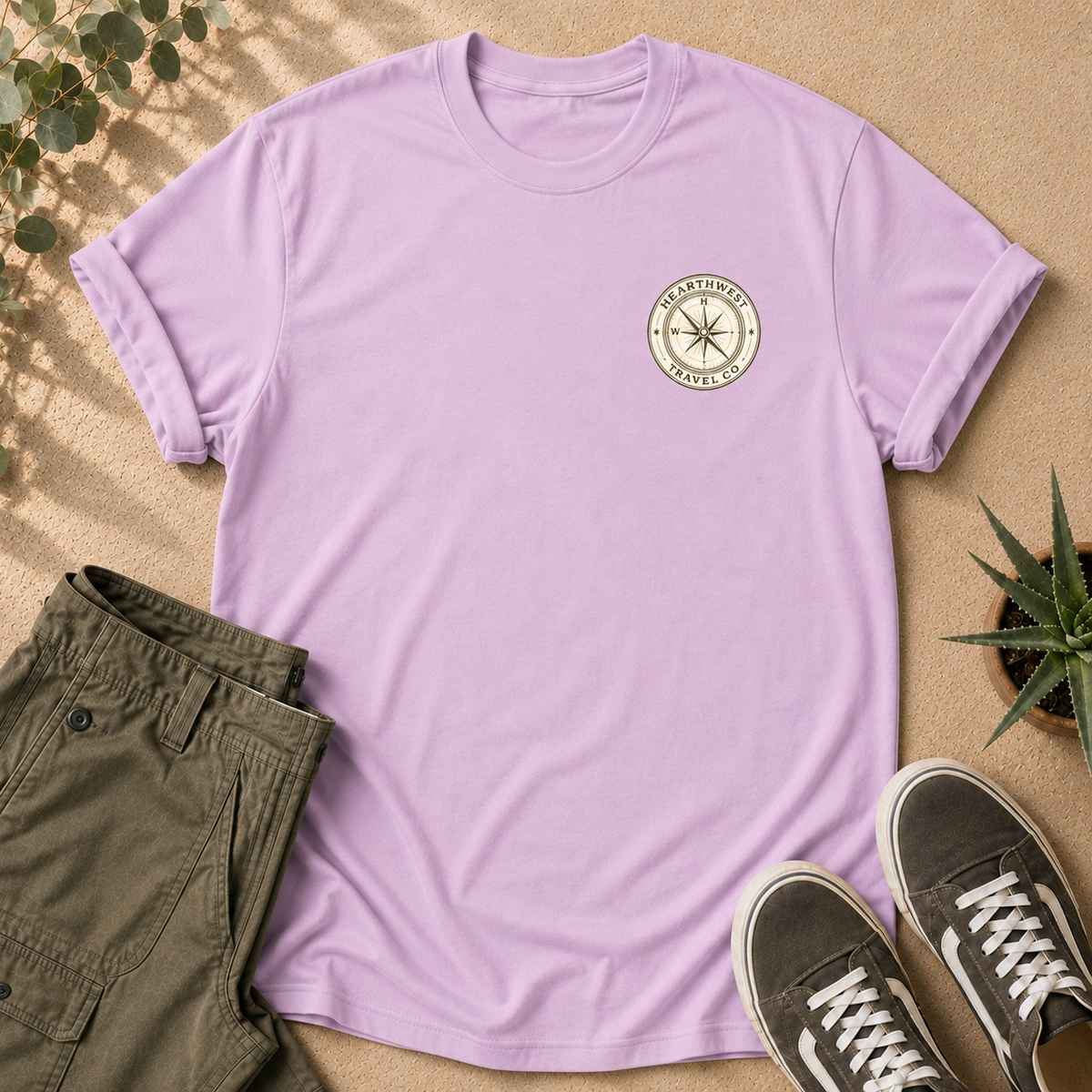 Land of Pueblos Vintage Travel Poster T-Shirt