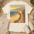 Pacific Coast Vintage Poster T-Shirt
