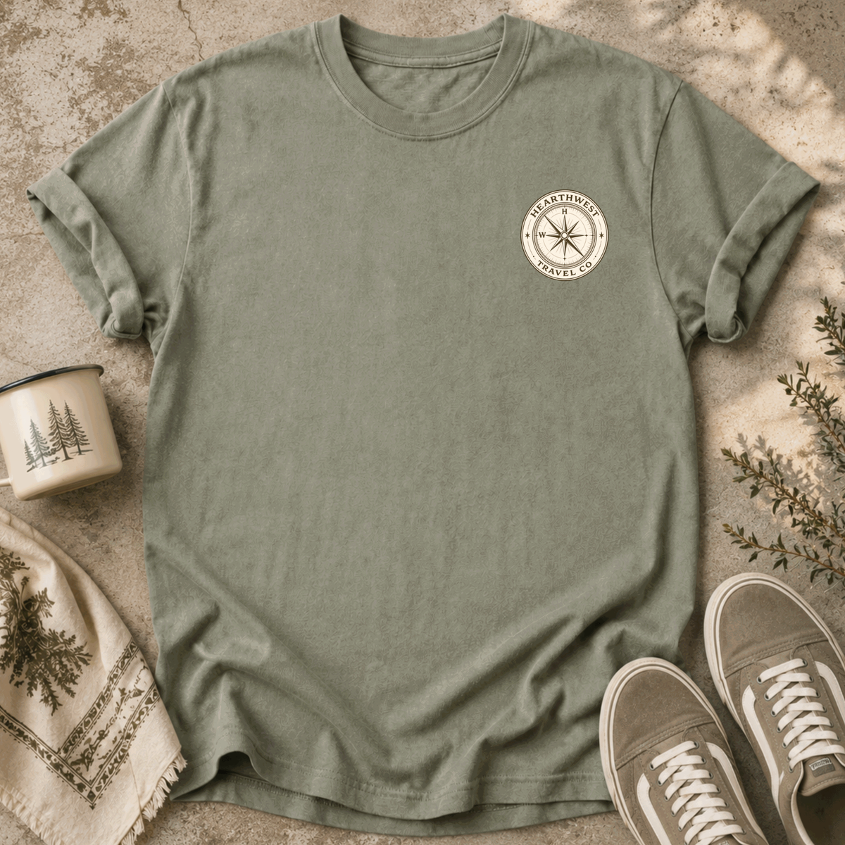 Pacific Coast Vintage Poster T-Shirt