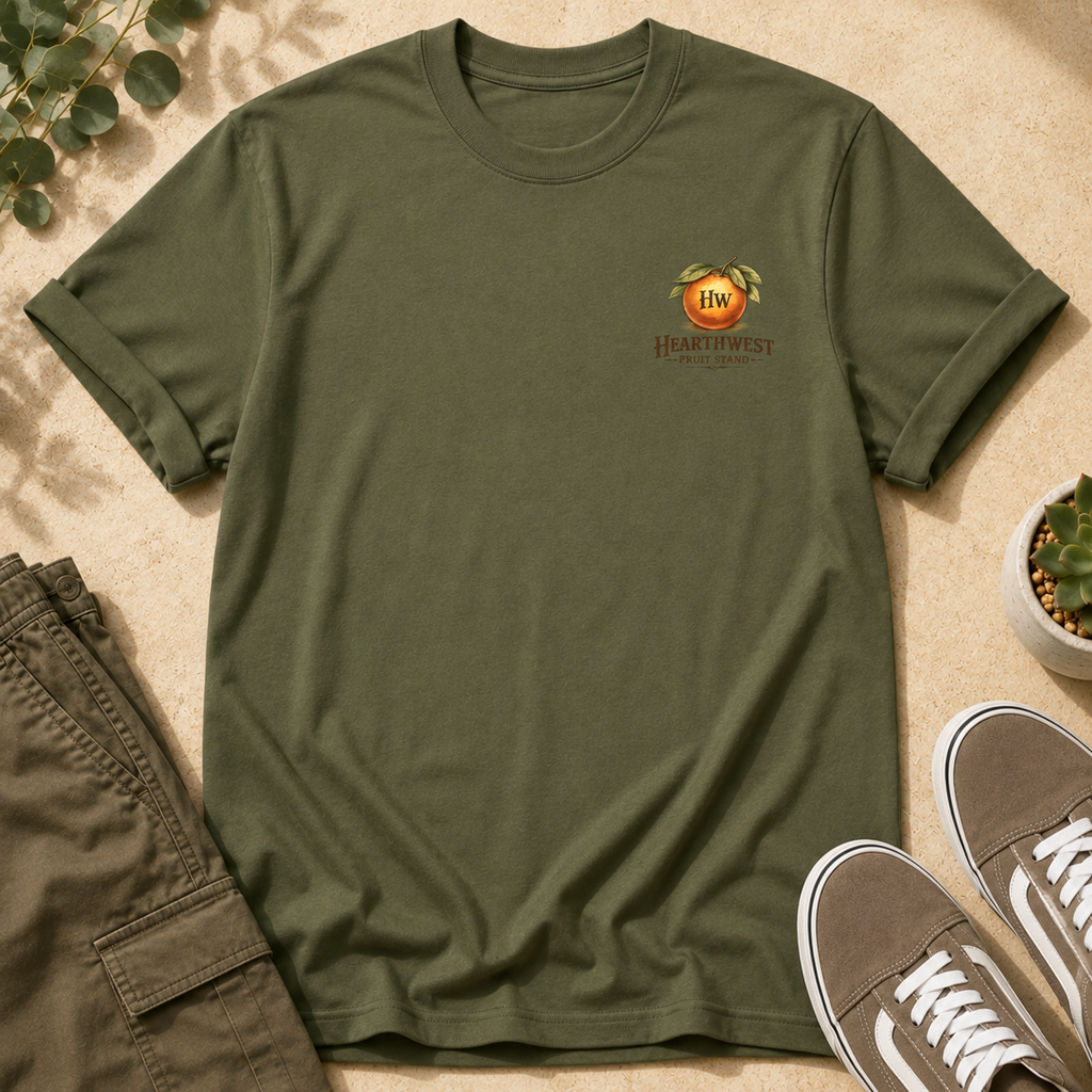 Vintage Orange Label T‑Shirt