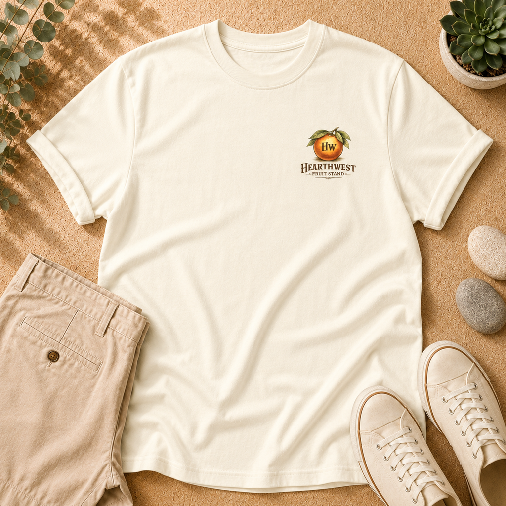 Vintage Orange Label T‑Shirt