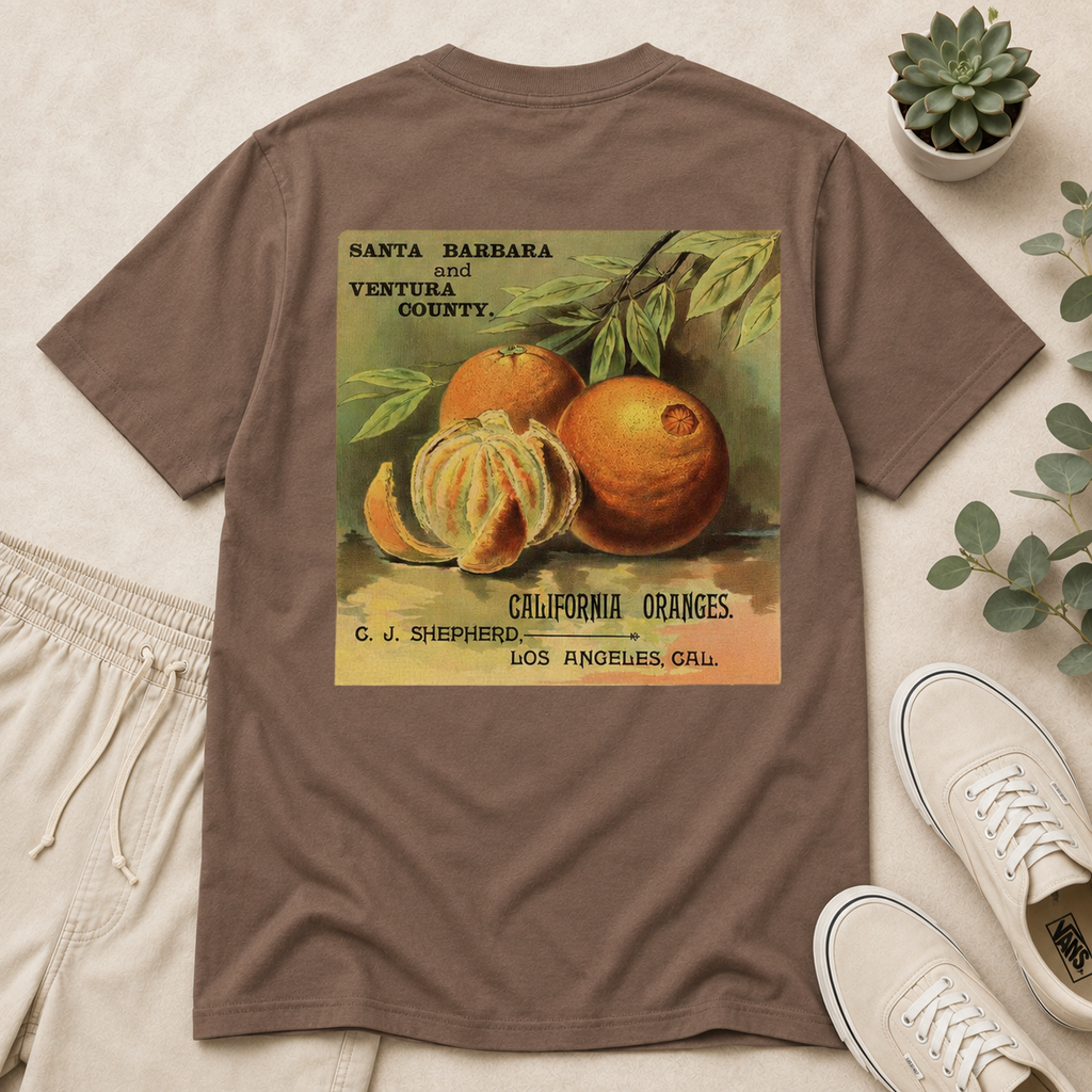 Vintage Orange Label T‑Shirt