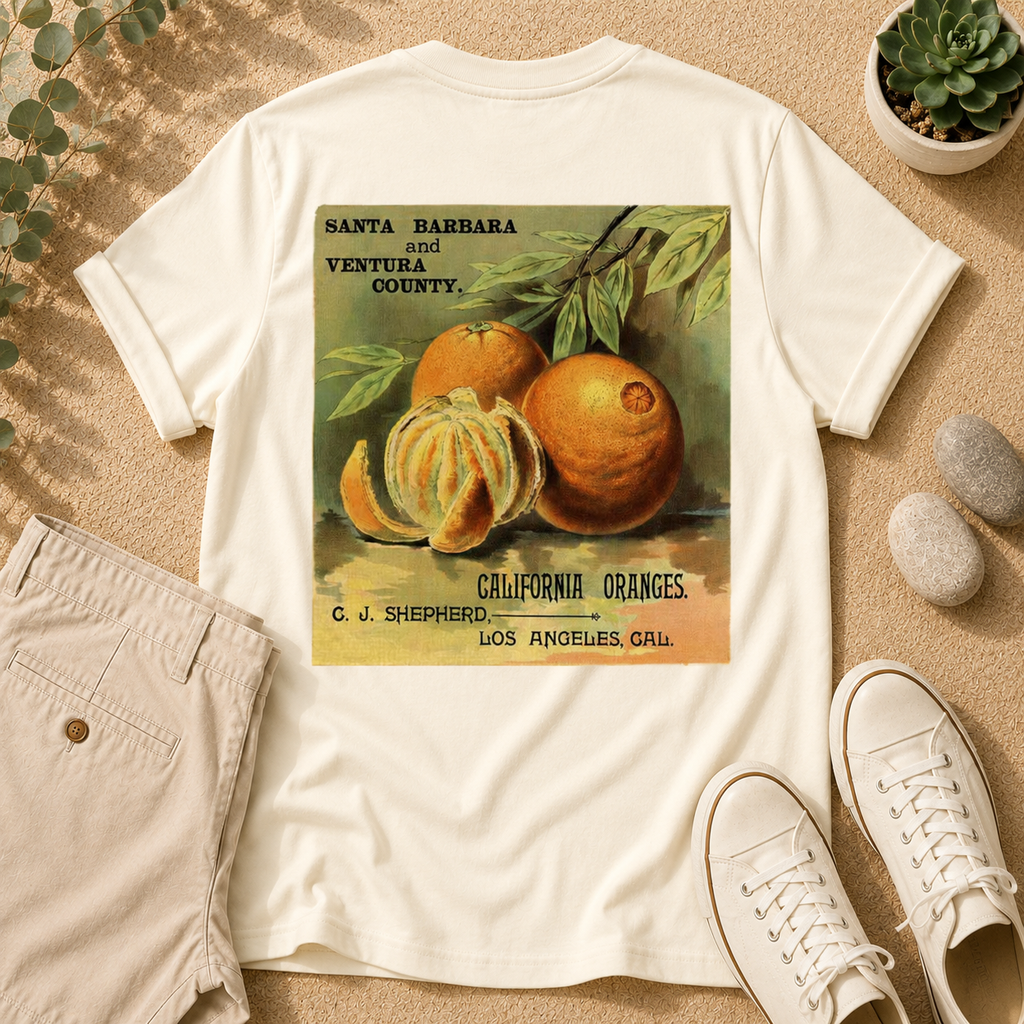 Vintage Orange Label T‑Shirt