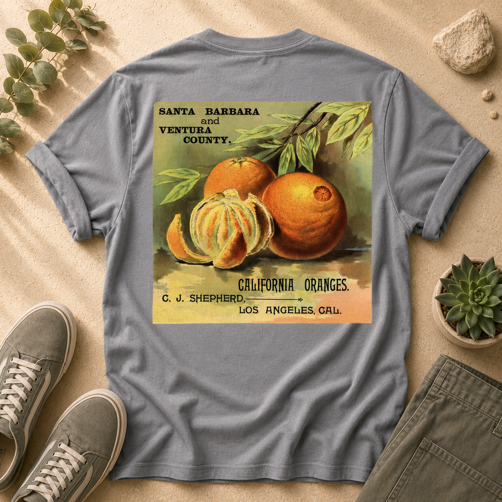 Vintage Orange Label T‑Shirt