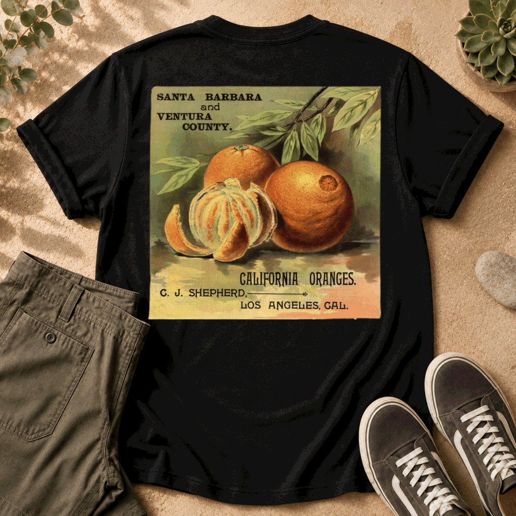 Vintage Orange Label T‑Shirt