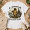 Heartwest Coastal Supply T-Shirt — Vintage Fisherman Graphic