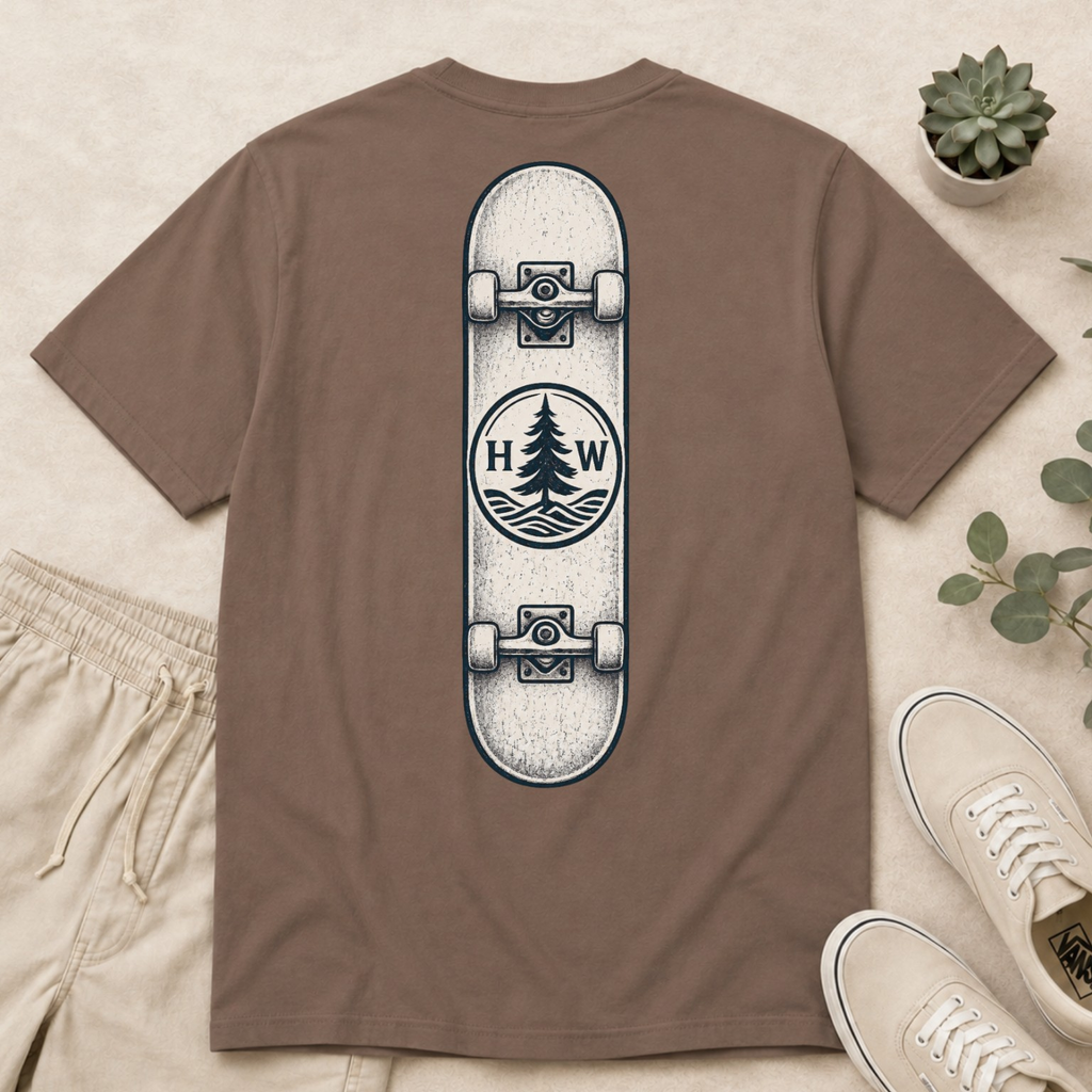 Challenge Accepted Tee — Retro Impossible Stairs Graphic