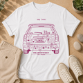T-Shirt — 'Say Less' Scenic Wagon Graphic Tee