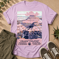 Grand Canyon Vintage Travel T-Shirt — Retro National Park Poster Tee