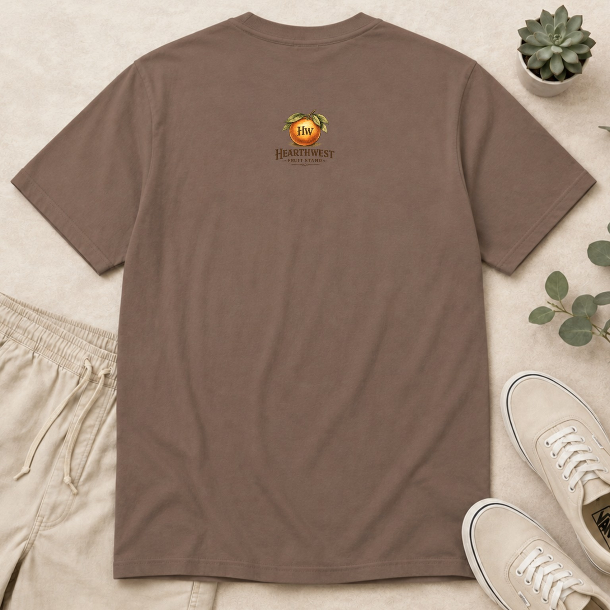 T-Shirt — Vintage Rio Vista Pears Fruit Crate Label Graphic Tee