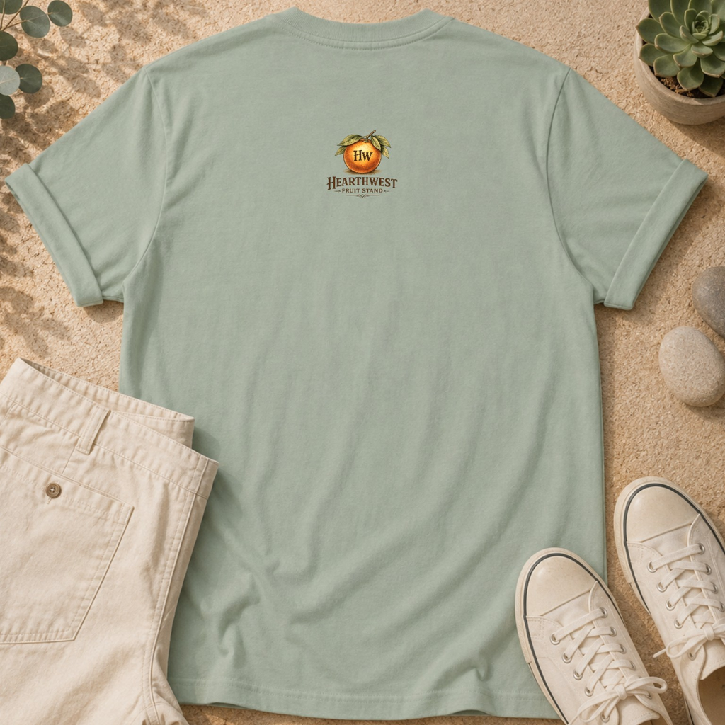 T-Shirt — Vintage Rio Vista Pears Fruit Crate Label Graphic Tee
